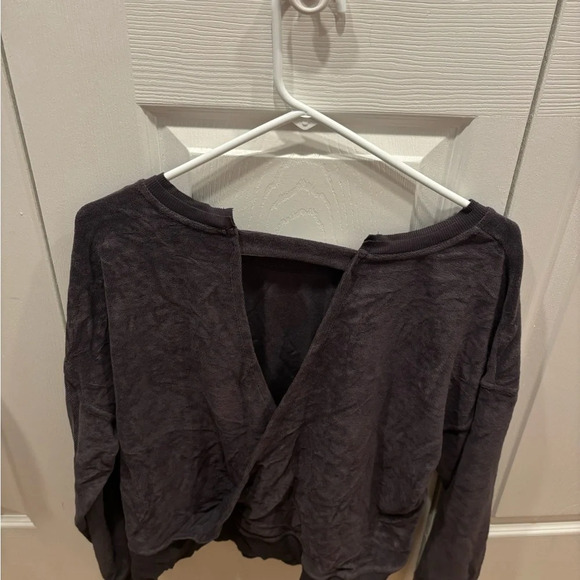 Grey joy lab open back sweatshirt - Picture 2 of 3